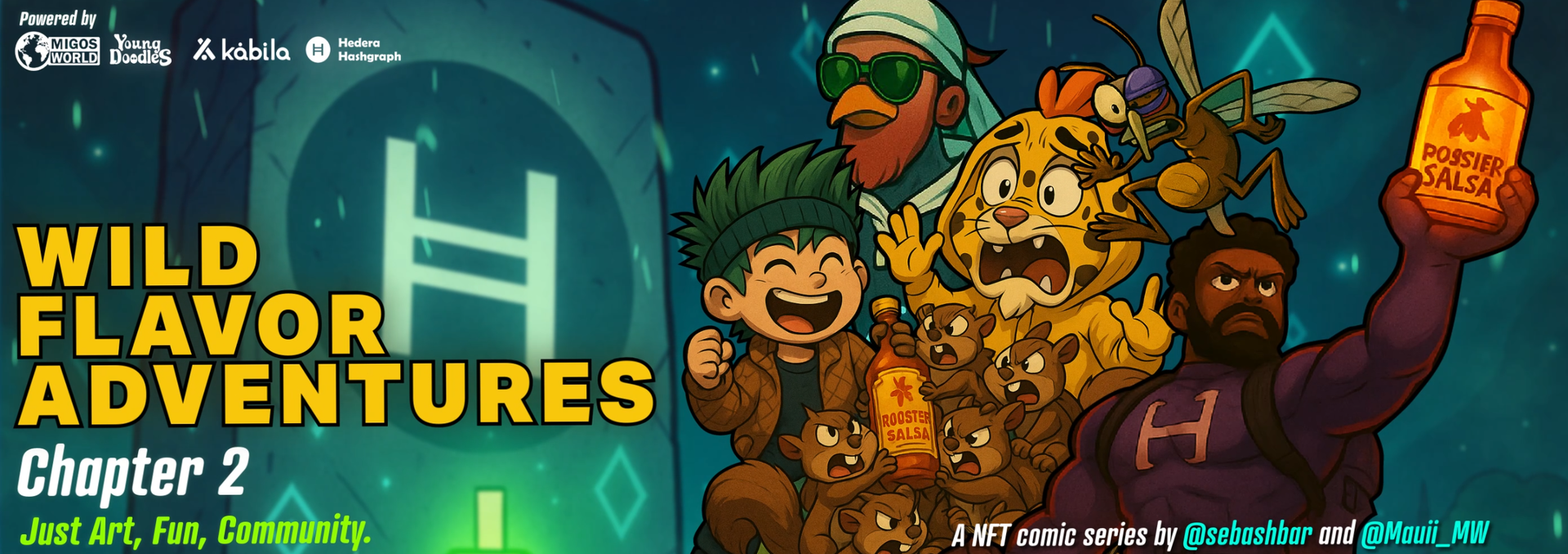 Wild Flavor Adventures Comic